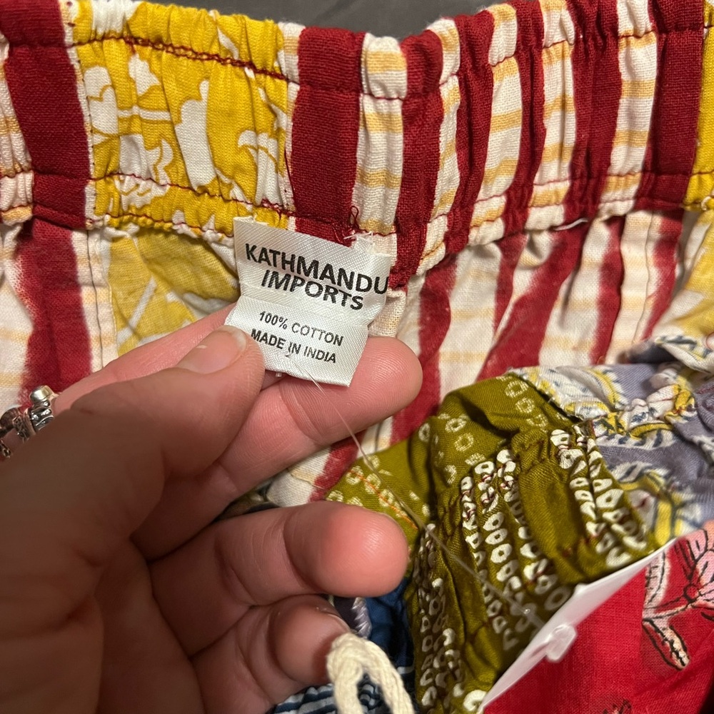 Kathmandu Multicolor Patchwork Pants NWT - image 4